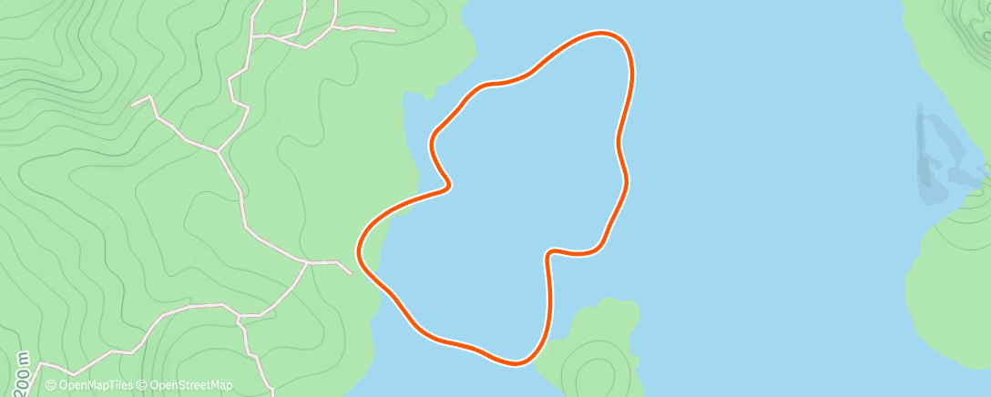 Map of the activity, Zwift - Control The Burn on The Classic in Watopia