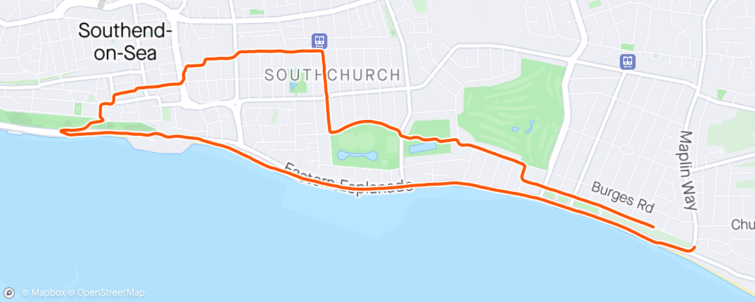 Map of the activity, Morning Run 🥶
