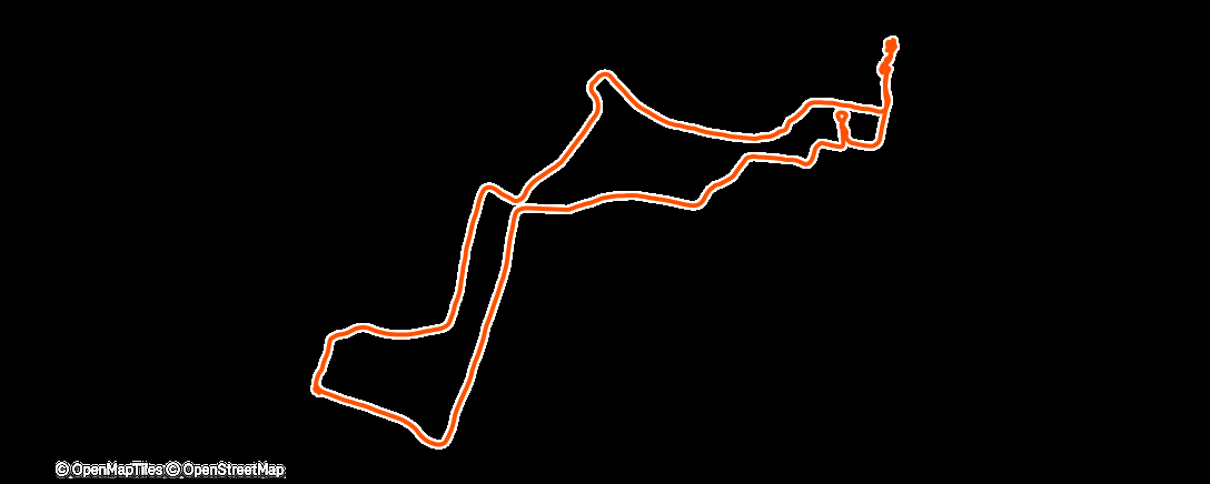 Map of the activity, Spaziergang am Morgen