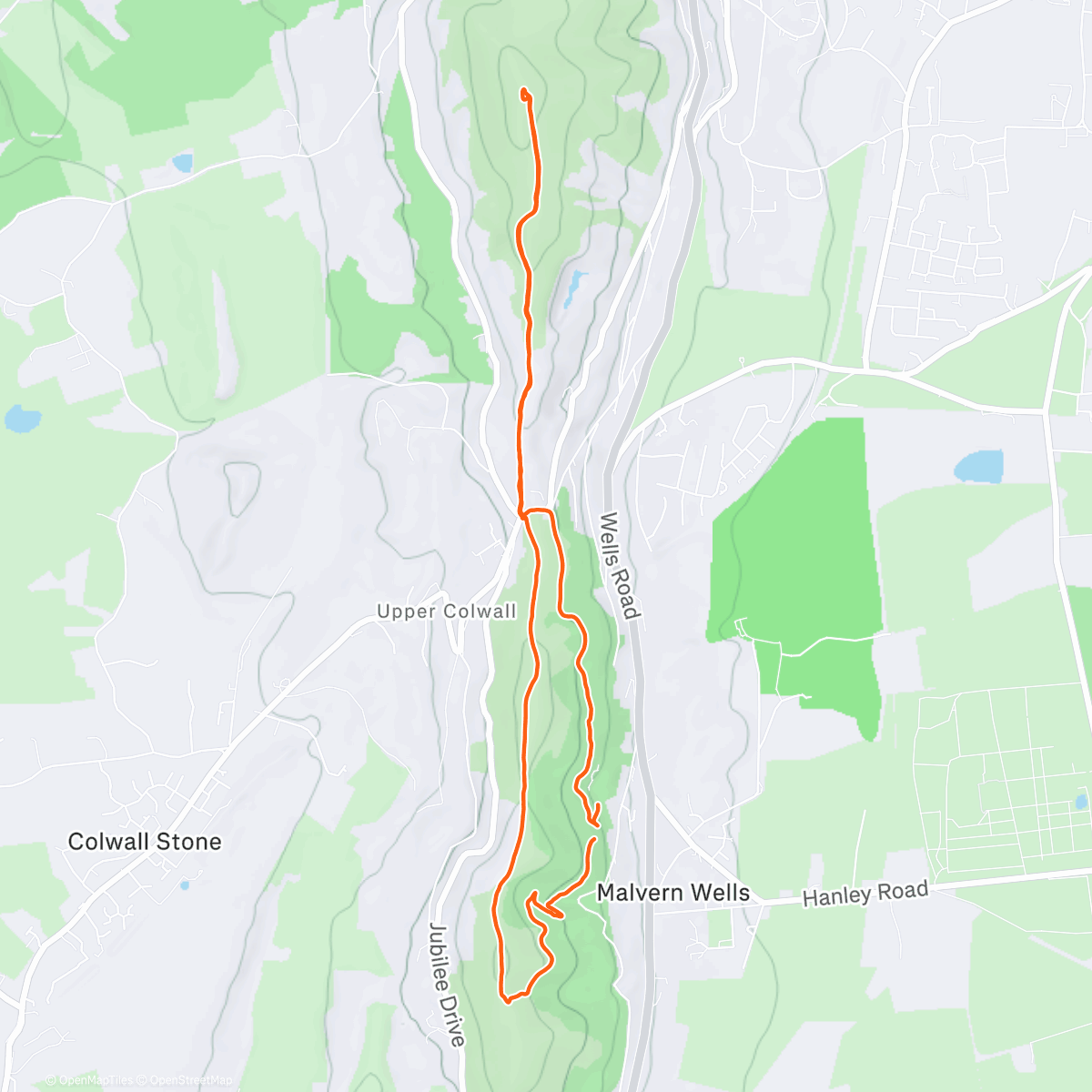 Map of the activity, A wooooosh-cestershire beacon!!!