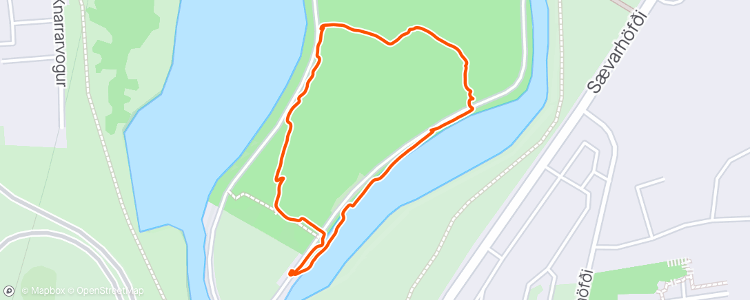 Map of the activity, Afternoon Walk🐕