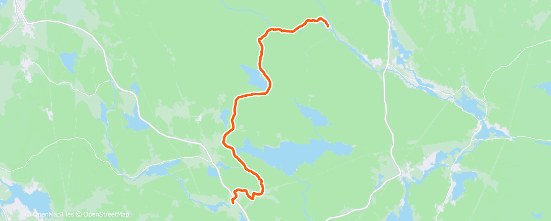 Map of the activity, Hem från svärföräldrarna