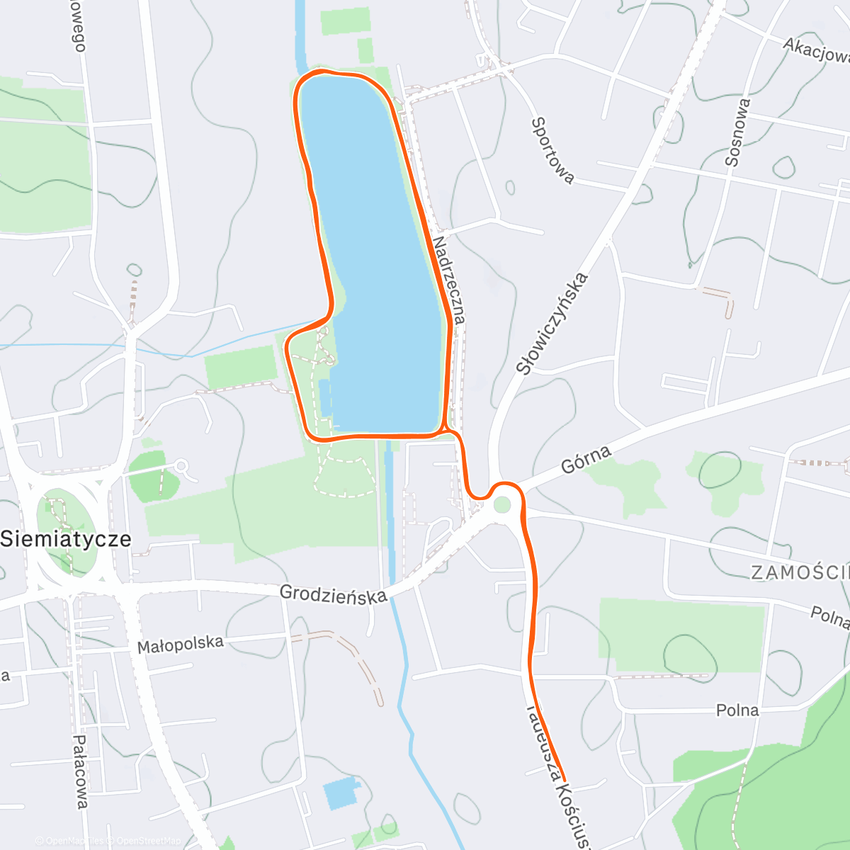 Map of the activity, SiemCity BNP