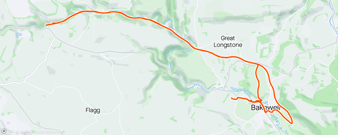 Mapa da atividade, Gravel ride in the peak district with Howard