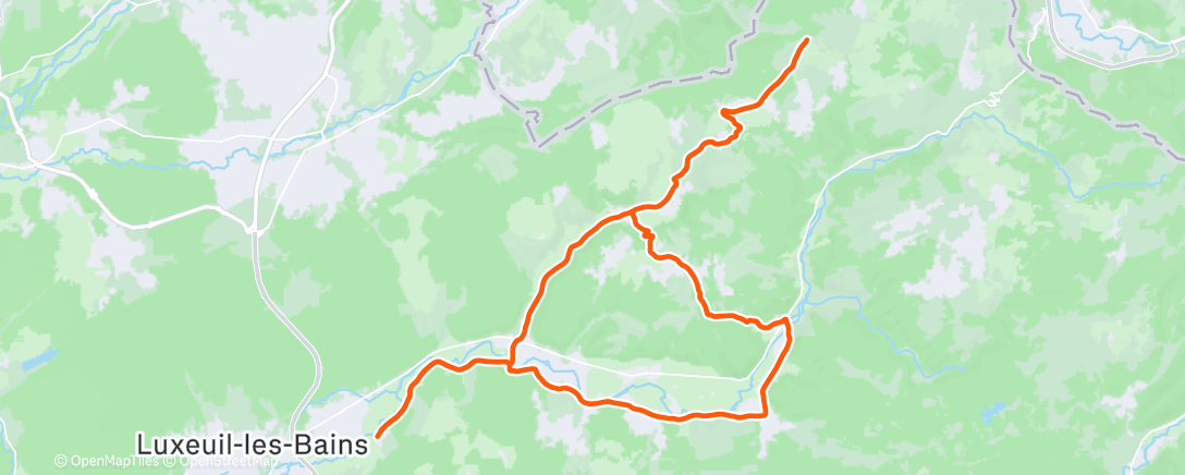 Map of the activity, Chez Lulu