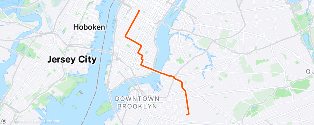 Map of the activity, Evening Activity