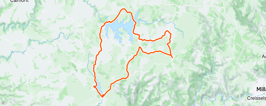 Carte de l'activité