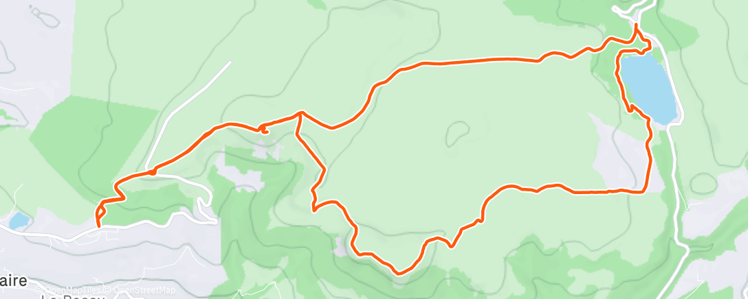 Карта физической активности (SL avec les copains, profiter de la grosse inversion (+7°))