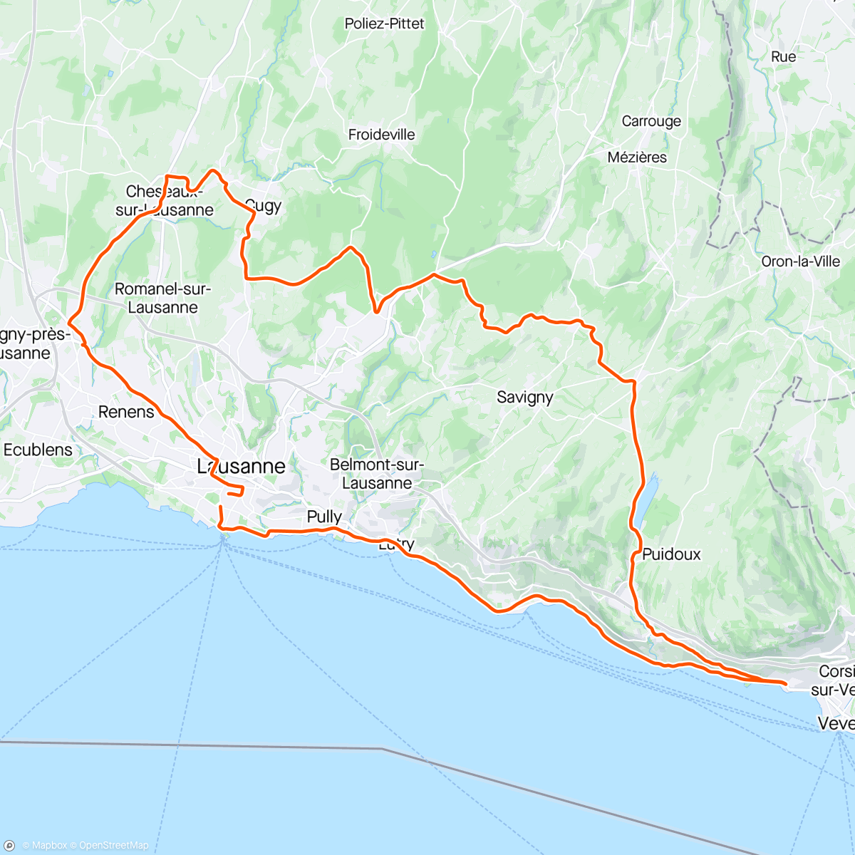 Map of the activity, Dans la roue