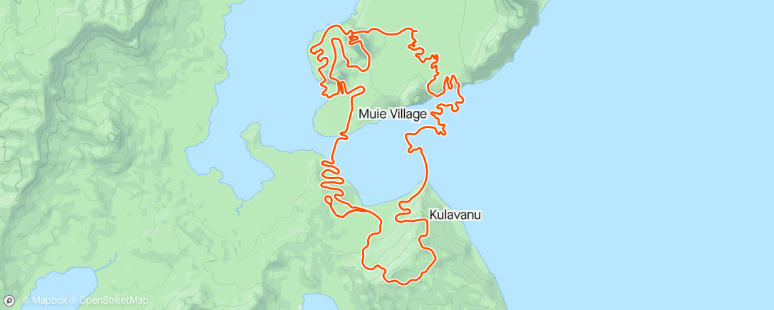Map of the activity, Zwift - Watopia 03/24/2024