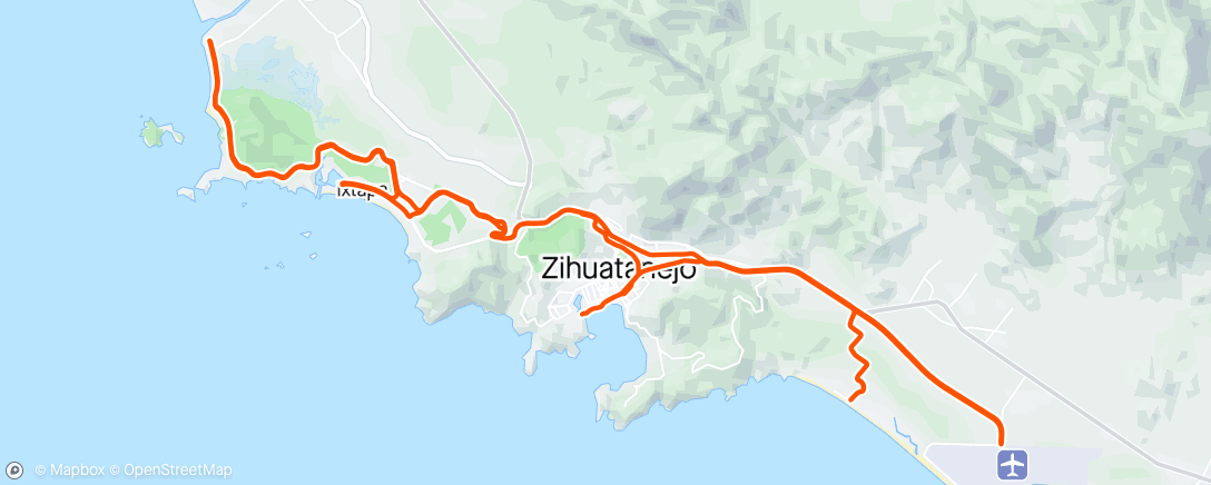 Karte der Aktivität „Vuelta en bicicleta de montaña a la tarde”