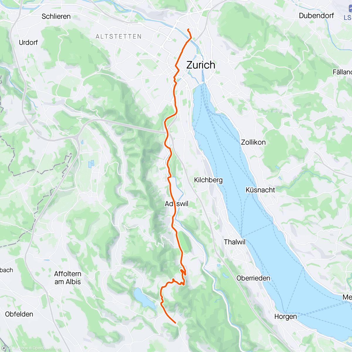 Map of the activity, Wasserspiegeln