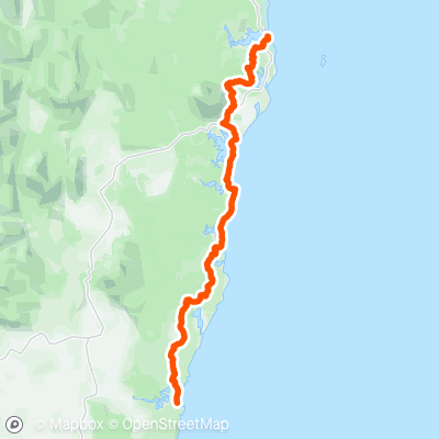 CKCC 4.1 Tathra - Narooma (for bus) | 79.4 km Cycling Route on Strava