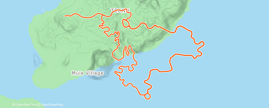 Map of the activity, Zwift - New Workout on Flat Out Fast in Watopia
