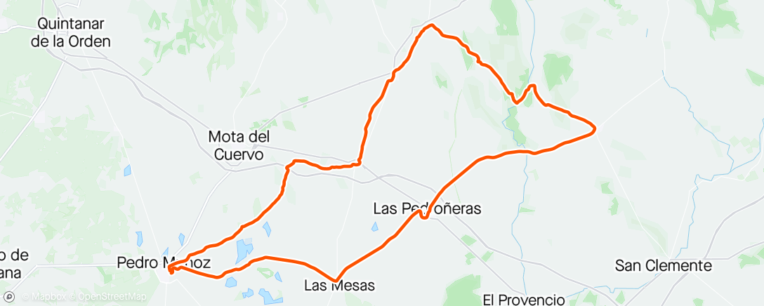 Map of the activity, Puro Gravel.
