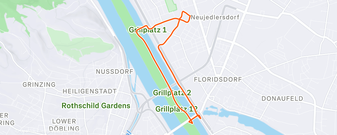 Map of the activity, Suppig