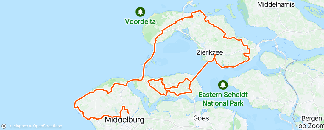 Map of the activity, ZLM Tour: Stage 2