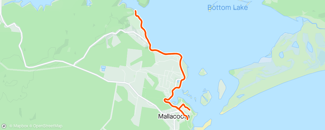 Map of the activity, Finally got good weather for a ride. Great cycle track. No pedestrians!