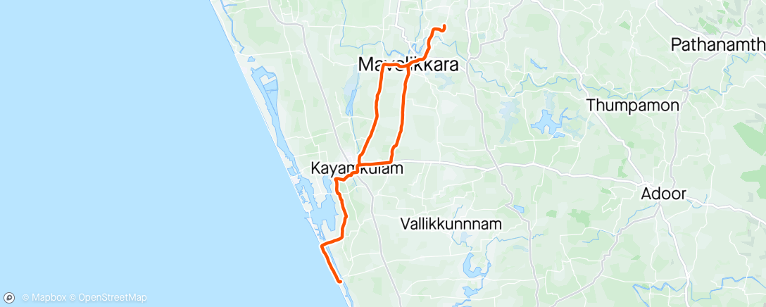 Map of the activity, May first ride - @ 63 kms.. 🚴🏿‍♂️🚴🏿‍♂️🚴🏿‍♂️