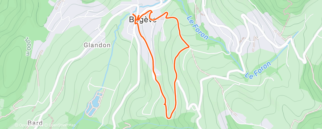 Map of the activity, Tournée scolaire 😅