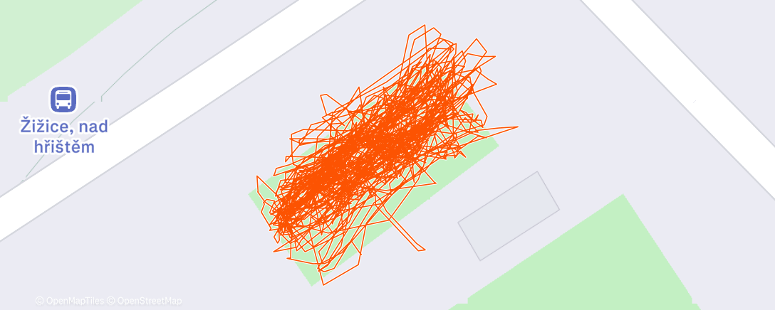 Map of the activity, Afternoon Football (Soccer)