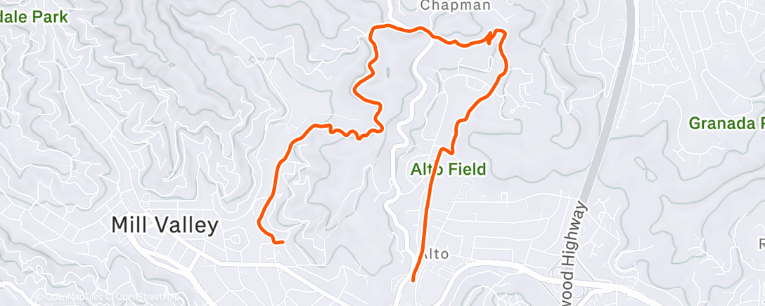 Map of the activity, Sweating out some Texas