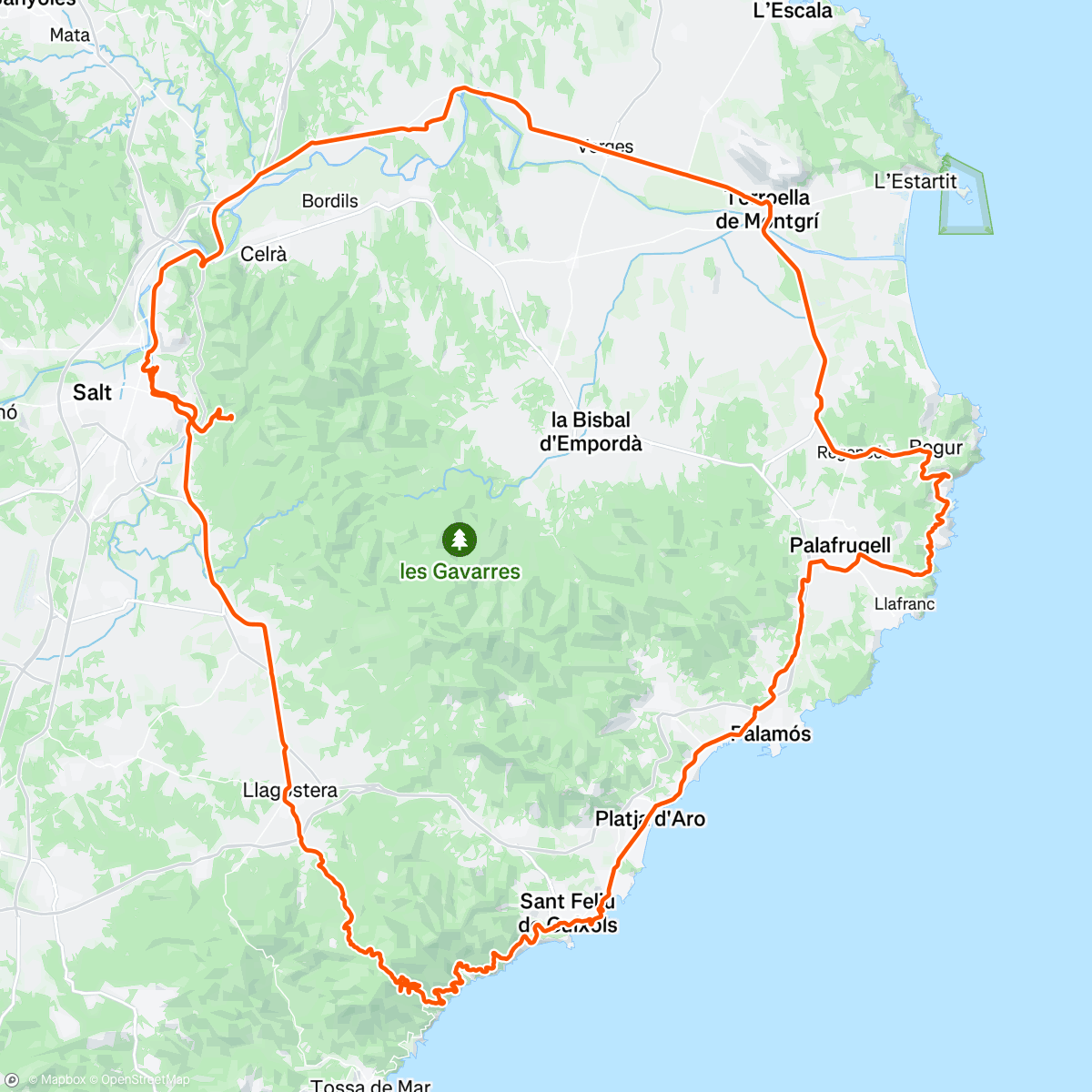 Mappa dell'attività Honestly a mythical route planner when I put my mind to it