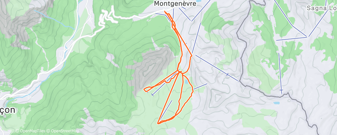 Map of the activity, La reprise 2