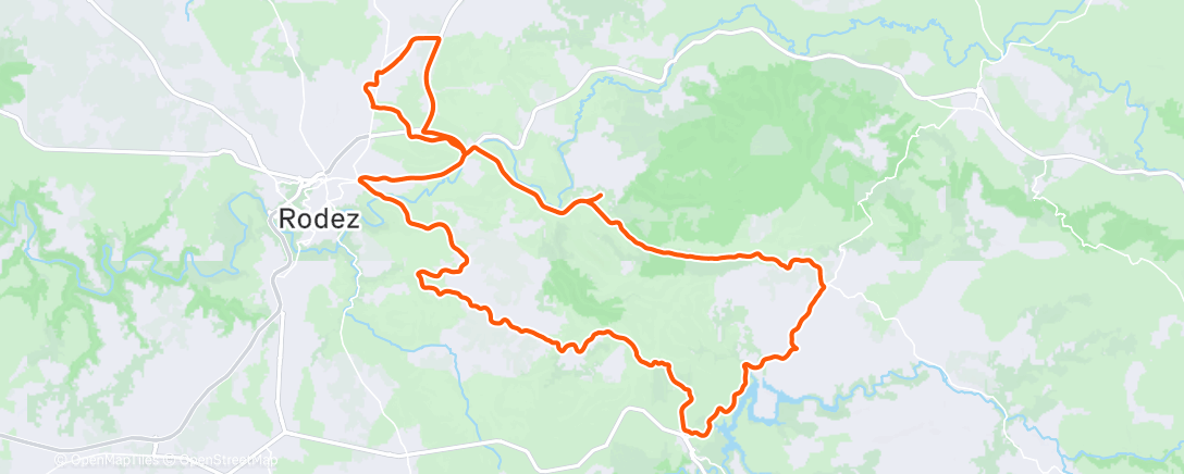 Map of the activity, Bordureland avec l'ancien