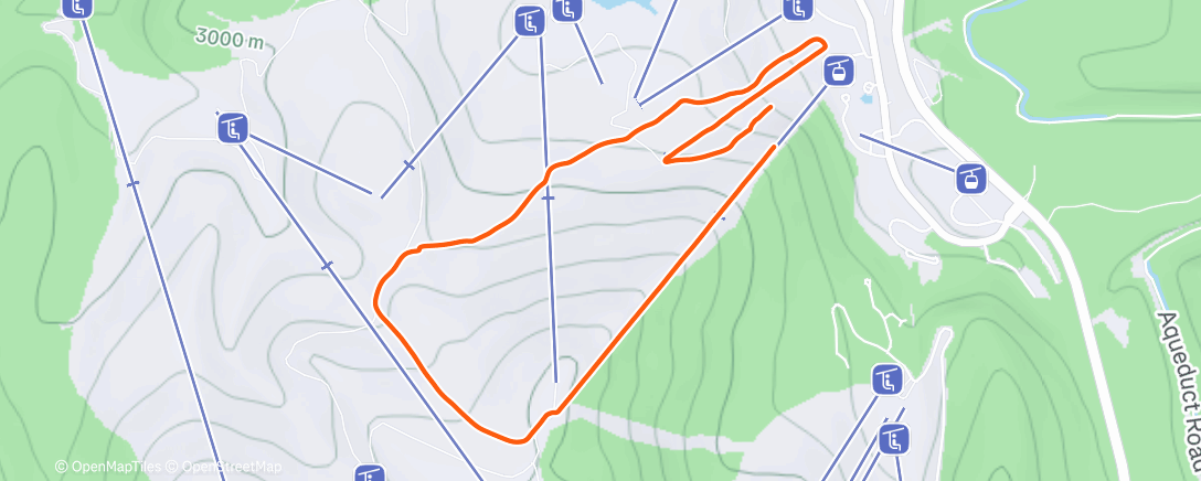Map of the activity, Winter Park with Lauren and Tucker