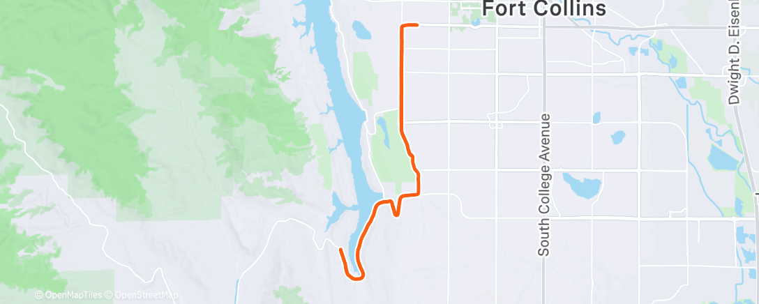Map of the activity, Morning Gravel Ride