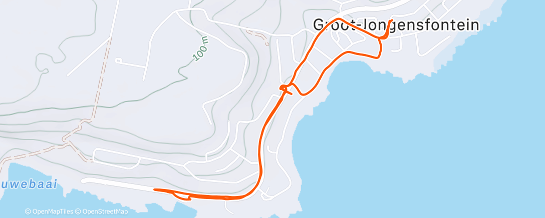 Map of the activity, Walk and talk