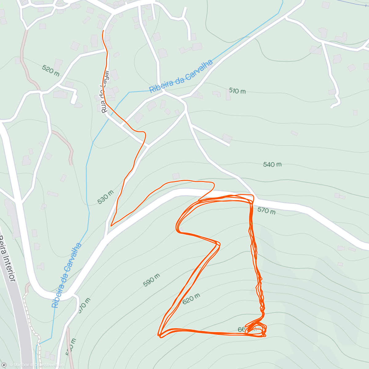 Map of the activity, Rampas⛰️
