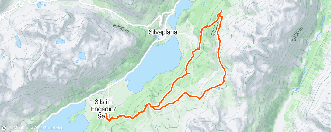 Map of the activity, Last Run☹️