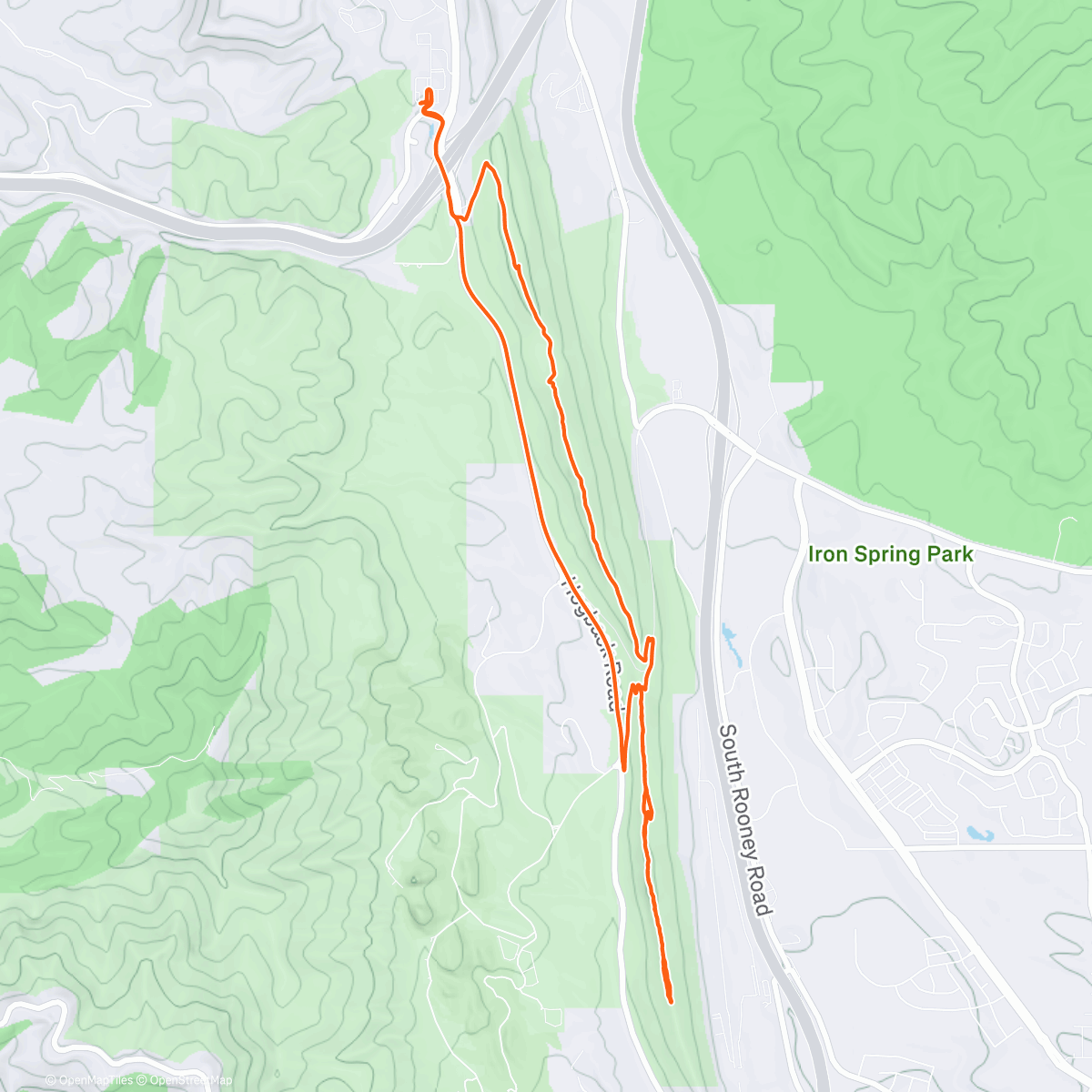 Map of the activity, Santa gave us rocks