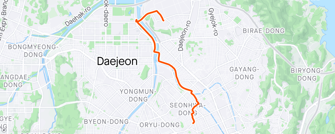 Map of the activity, 퇴근🤩🤩