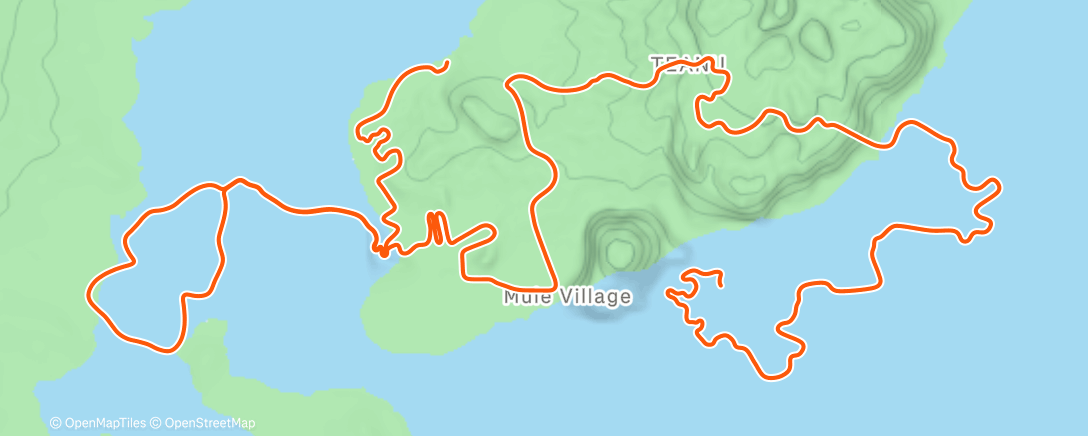 Map of the activity, ZSUN Saturday Social Ride