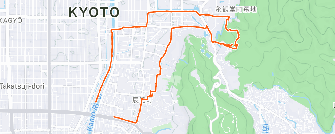 Map of the activity, KYOTO 🇯🇵