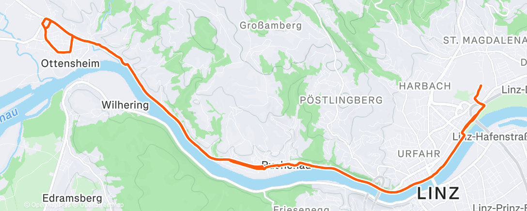 Карта физической активности (Auf ein Würschtl)