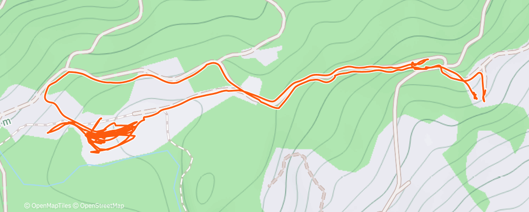 Map of the activity, Mittagswanderung