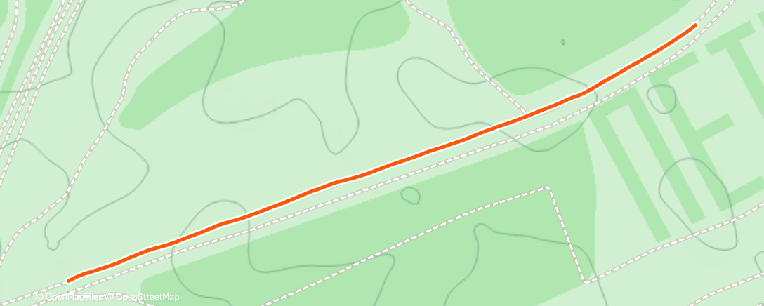 Map of the activity, Утренний забег