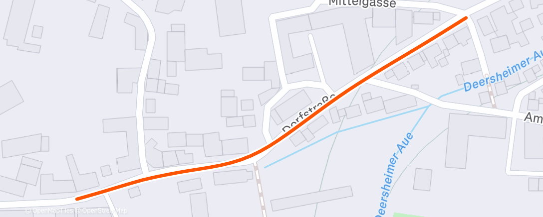 Map of the activity, Fahrt am Nachmittag