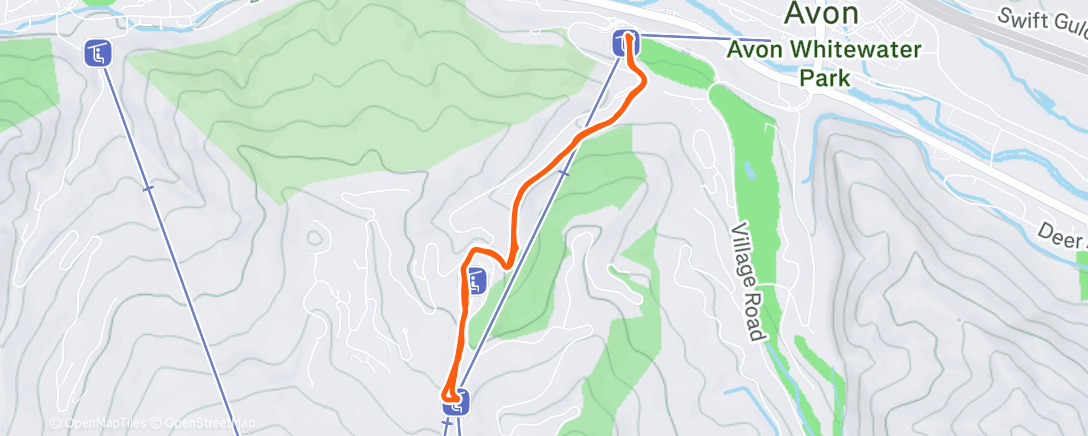 Map of the activity, Chill landing skin with Zak