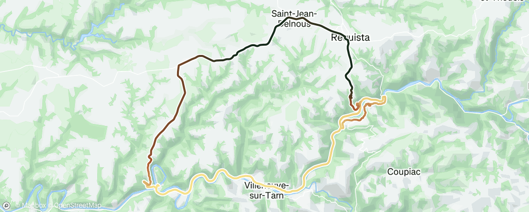 Carte de l'activité