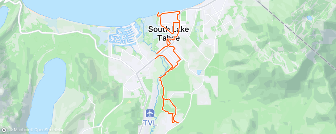 Map of the activity, Morning Ride
