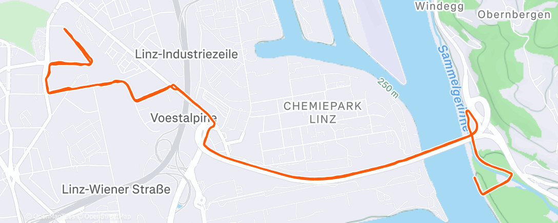 Map of the activity, Nächtliches Weihnachts-Läufchen 🎄