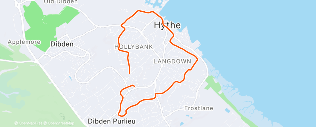 Карта физической активности (Run 1638)