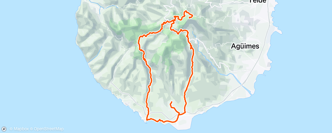 Peta aktivitas, Morning Ride