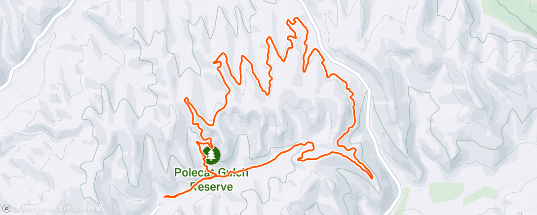 Map of the activity, still idyllic polekitty