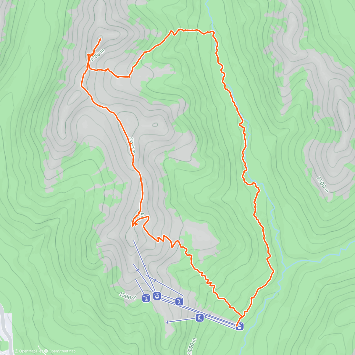 Map of the activity, beeper bop with the boys